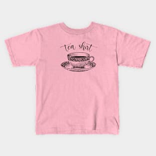 Tea Shirt Funny T-Shirt Pun Kids T-Shirt